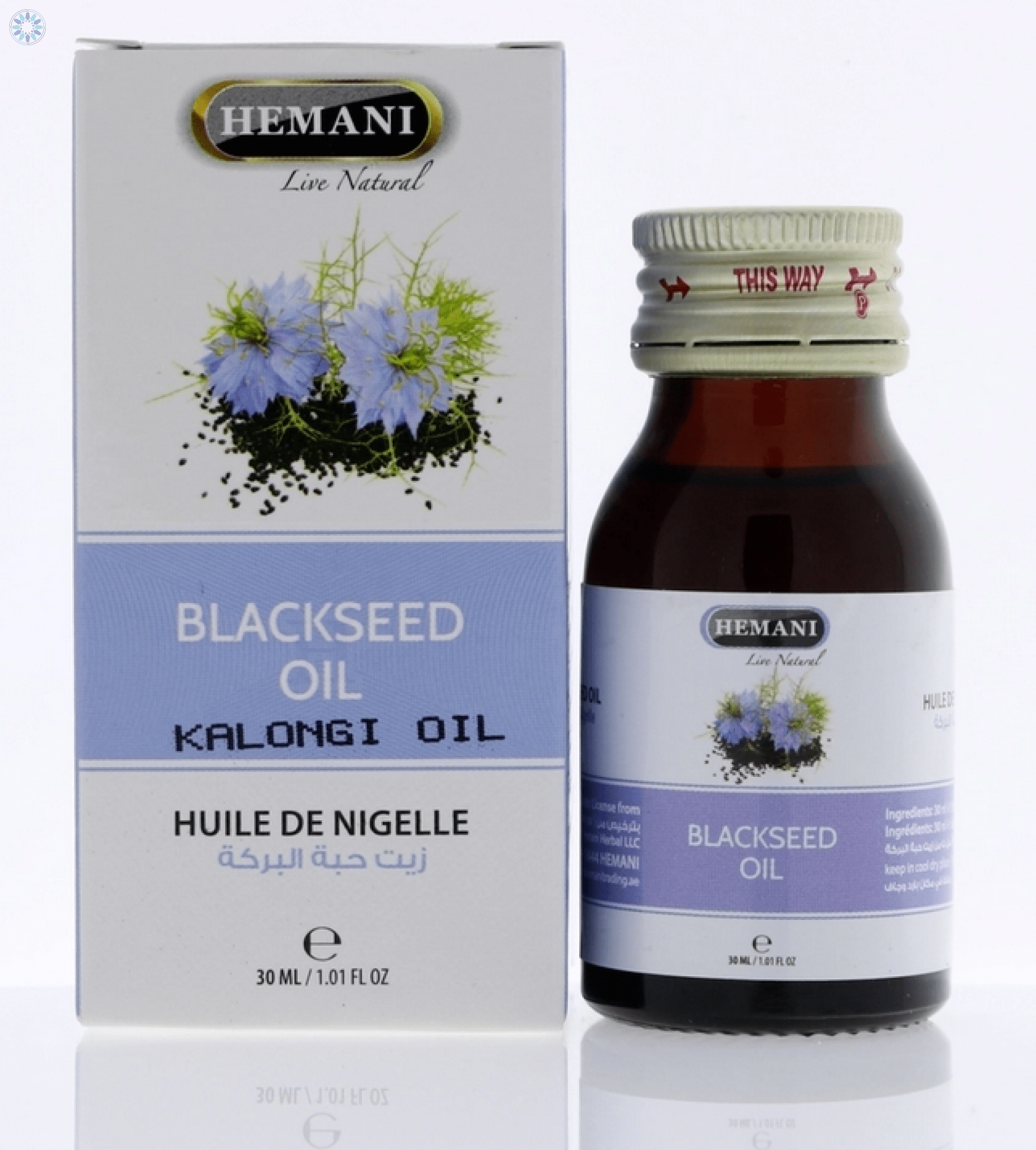 Health › Black Seed Products › Hemani Black Seed Oil 30ml